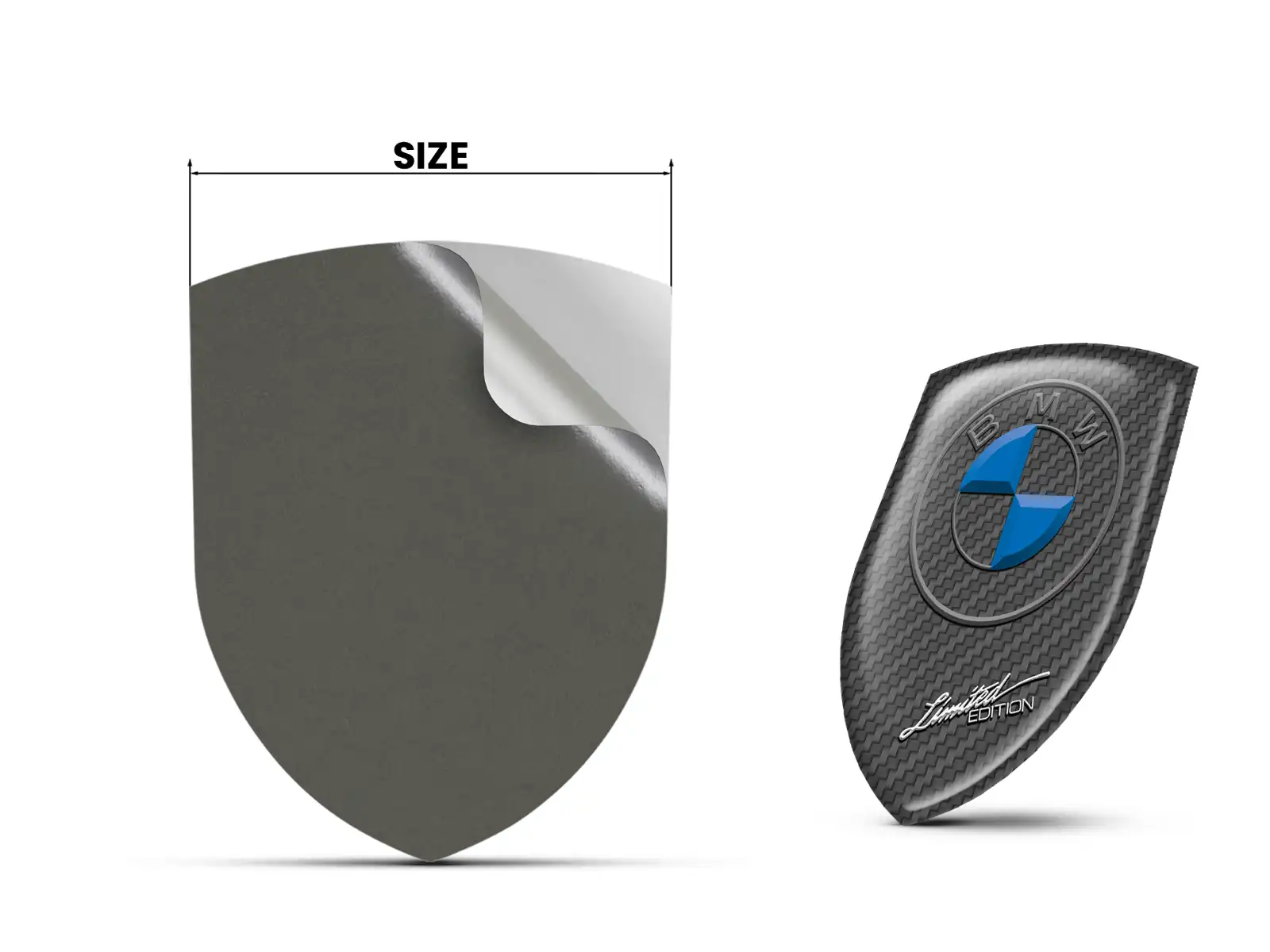 BMW Heckscheibenaufkleber Premium Modern Hochwertig
